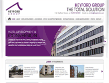 Tablet Screenshot of heyfordgroup.co.uk